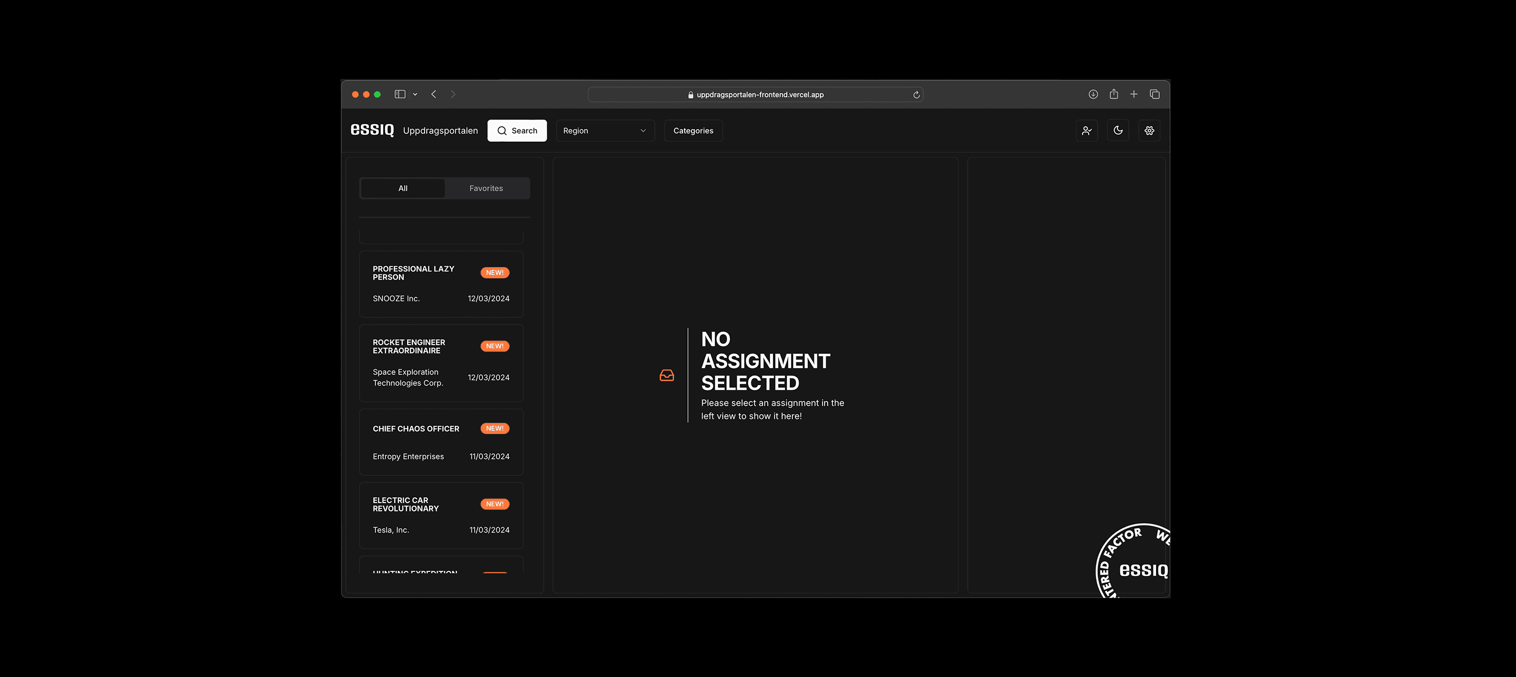 Assignment Portal